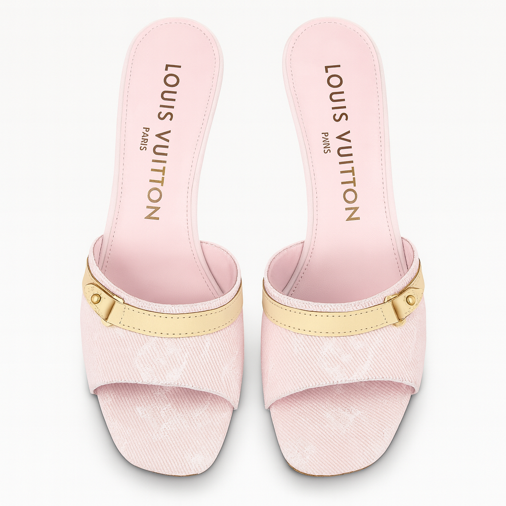 „LV“ - PINK HEELS